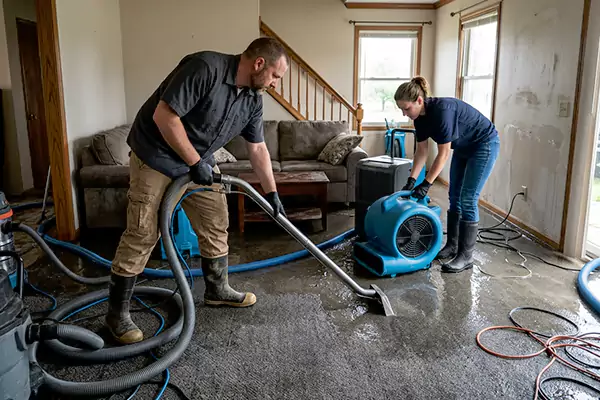 Residential Water Damage Restoration Chino Hills, CA