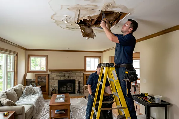 Water Damage Ceiling Repair Chino Hills