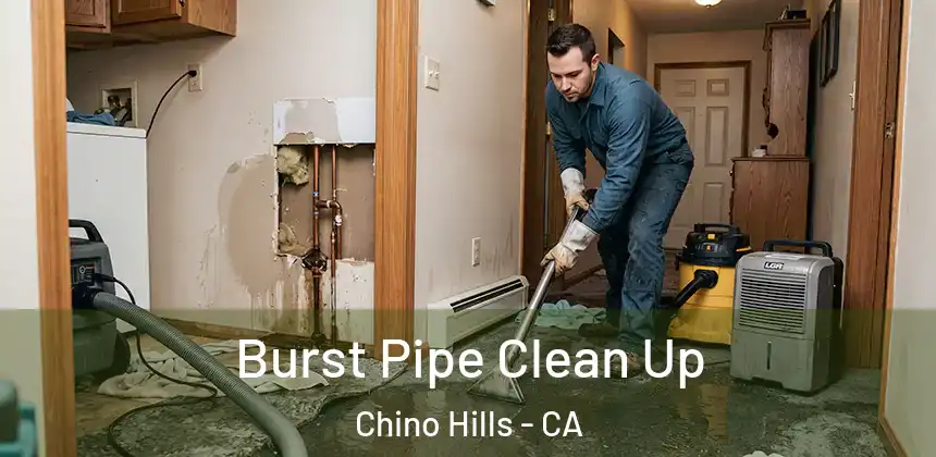  Burst Pipe Clean Up Chino Hills - CA