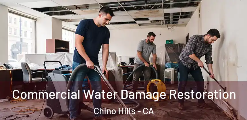 Commercial Water Damage Restoration Chino Hills - CA