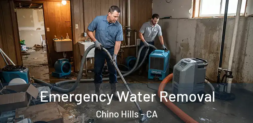  Emergency Water Removal Chino Hills - CA