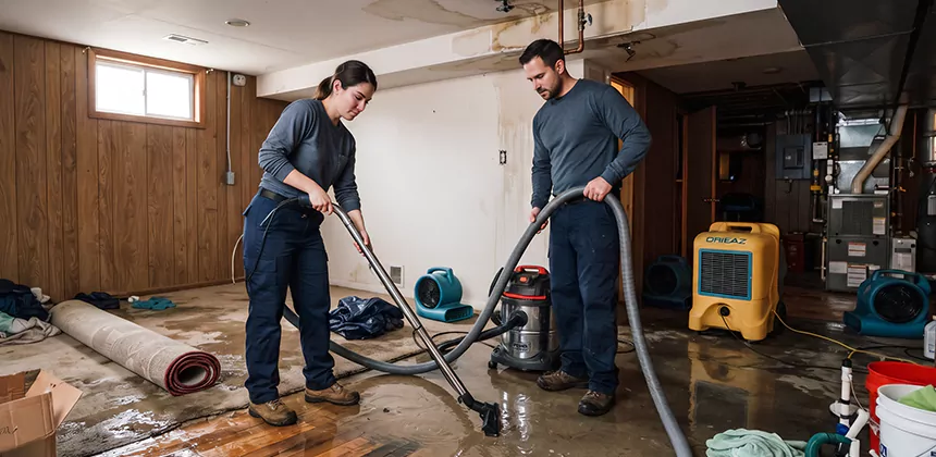 Frozen Pipe Burst Cleanup in Chino Hills