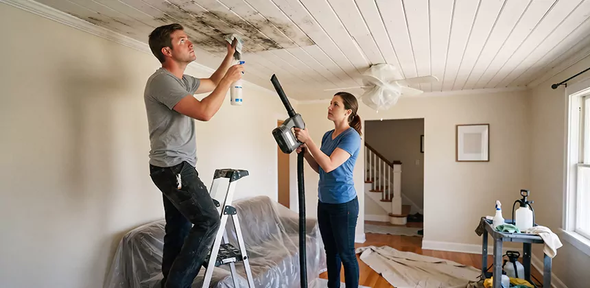 Ceiling Mold Treatment in Chino Hills