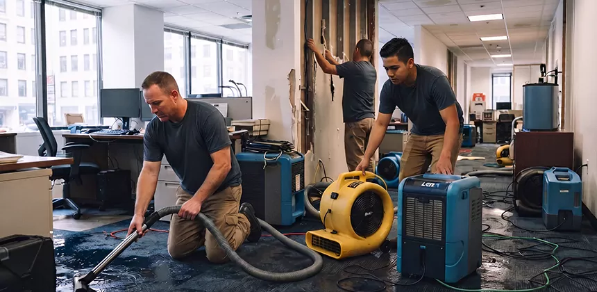 Emergency Commercial Water Damage Repair in Chino Hills