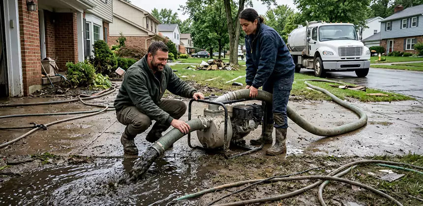 Sewage and Flood Water Removal in Chino Hills