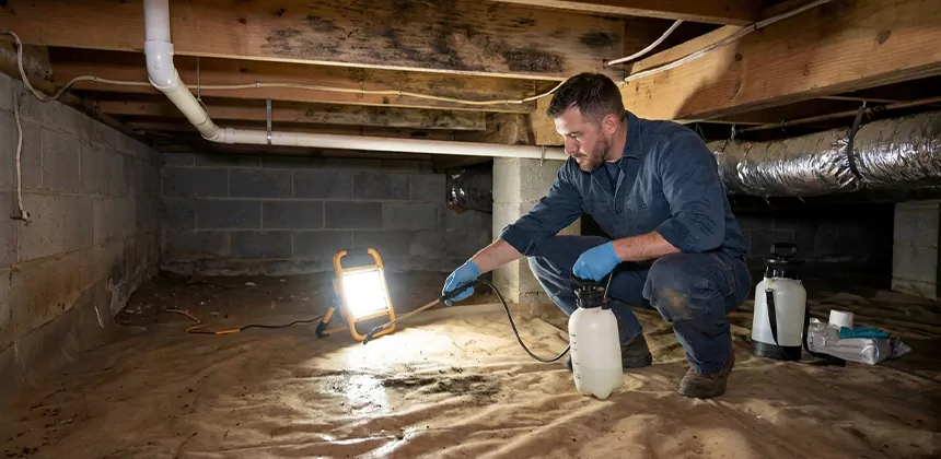 Crawl Space Mold Treatment in Chino Hills