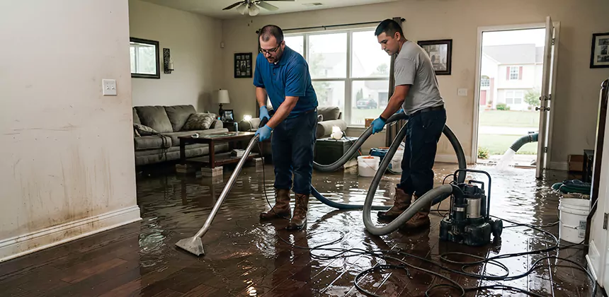 Remove Standing Water From Patio in Chino Hills