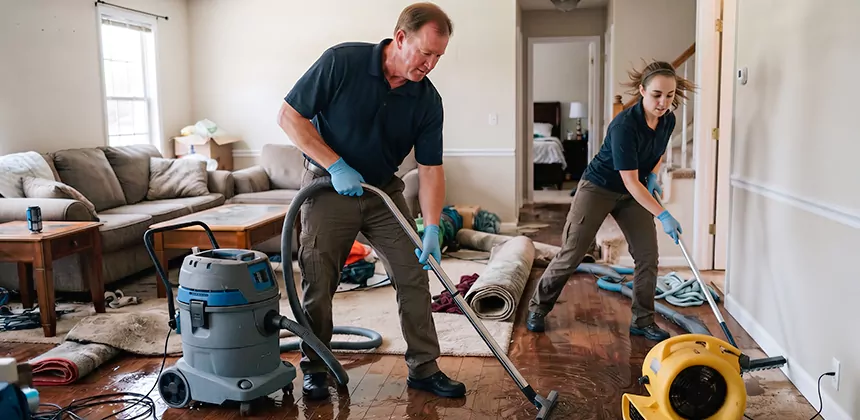 Hidden Leak Clean Up in Chino Hills