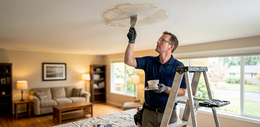 Ceiling Water Stain Repair in Chino Hills